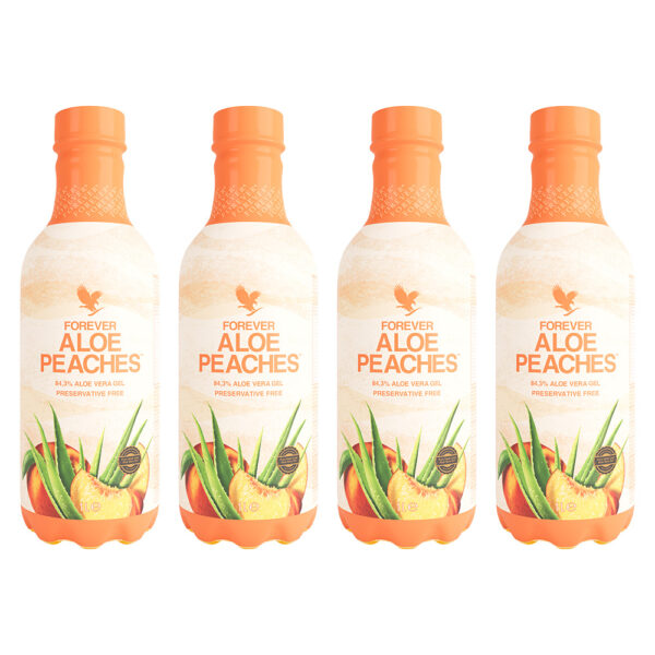 4 Pack Aloe Peaches